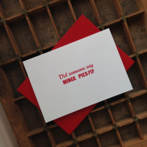 Did someone say MINCE PIES?!?