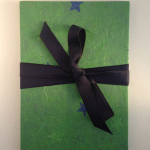 Green with Blue Stars